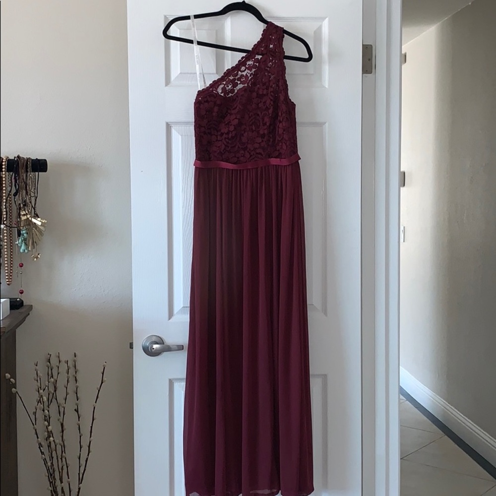 David’s Bridal bridesmaid dress